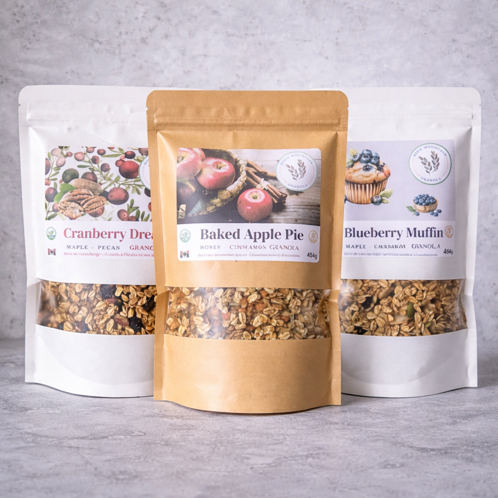 Apple, Cranberry & Blueberry